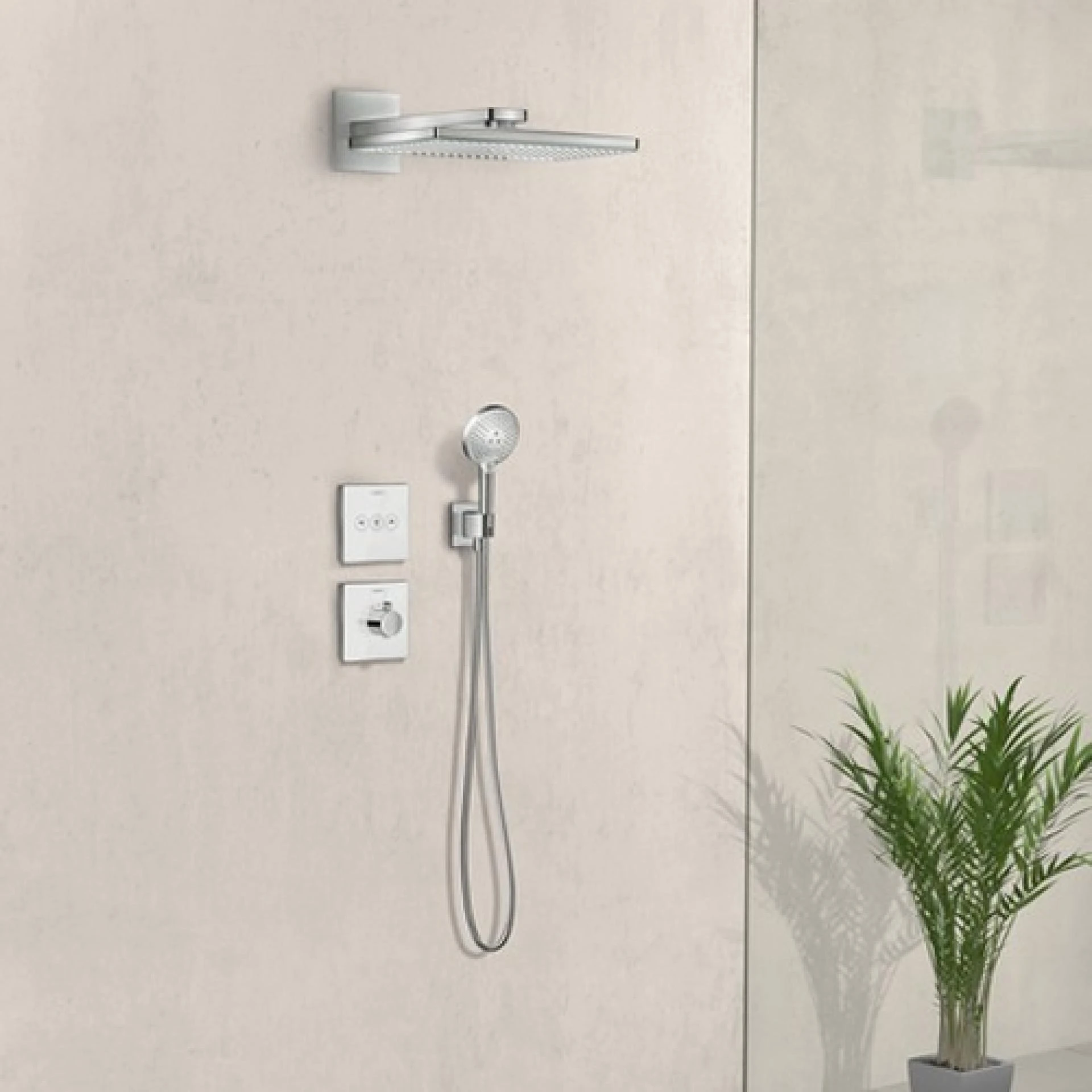 Фото - Термостат для душа Hansgrohe ShowerSelect Highflow 15734400 - Hansgrohe