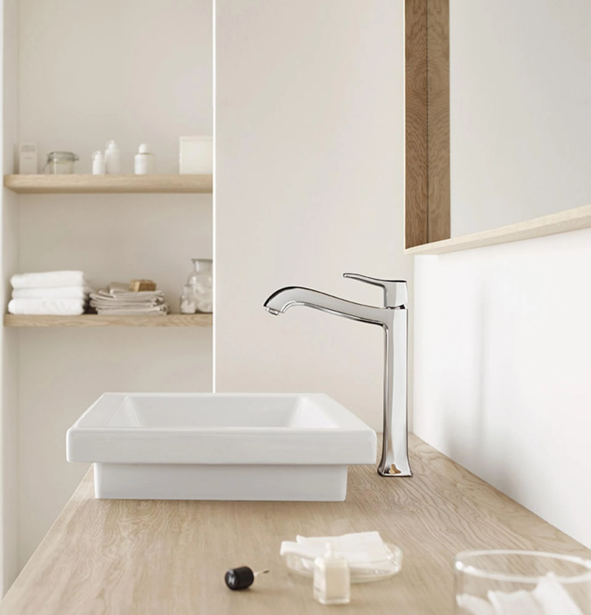 Фото - Смеситель Hansgrohe Metris Classic 31078000 для раковины - Hansgrohe