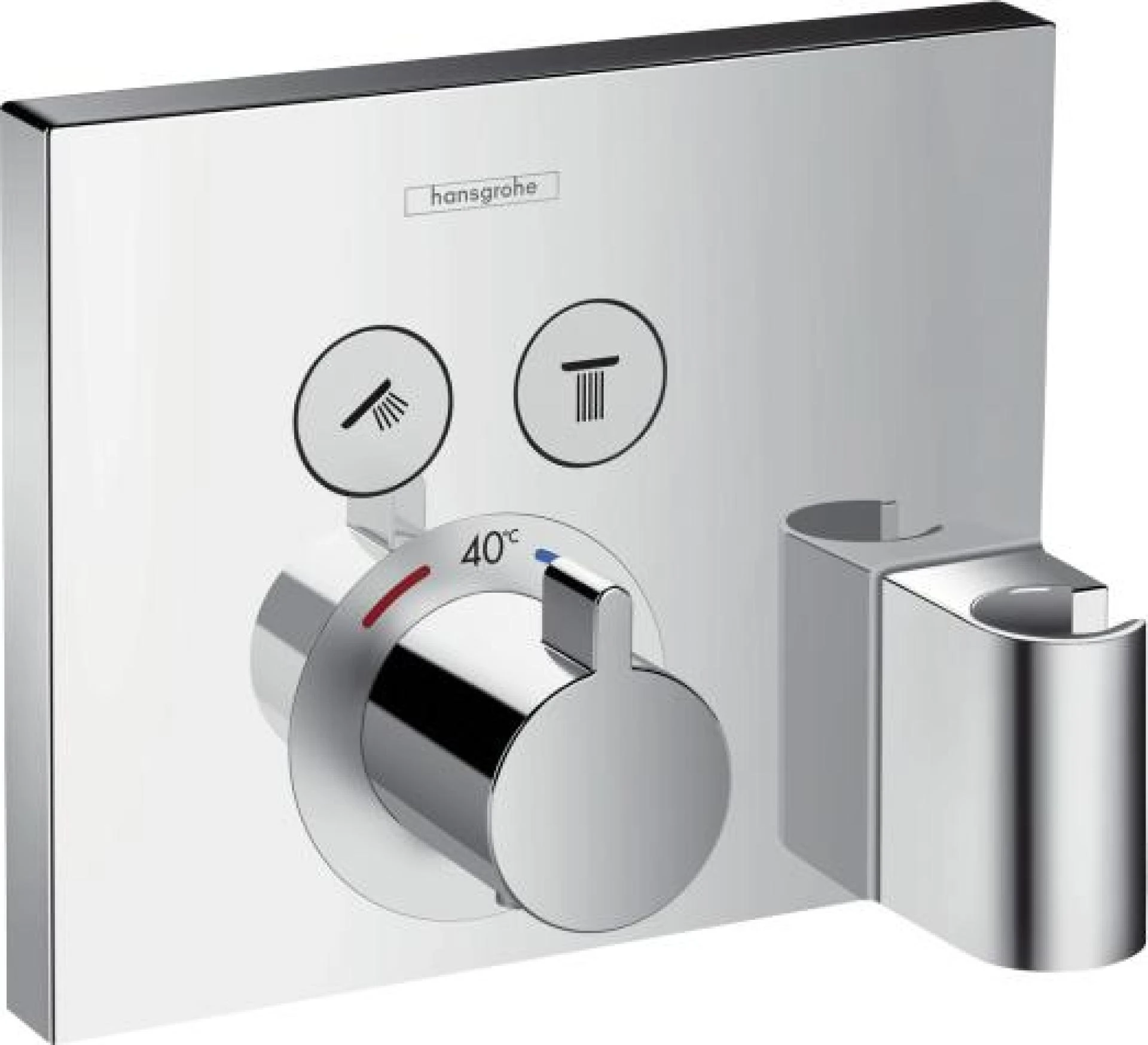 Фото - Термостат Hansgrohe Logis 15765000 для ванны с душем - Hansgrohe