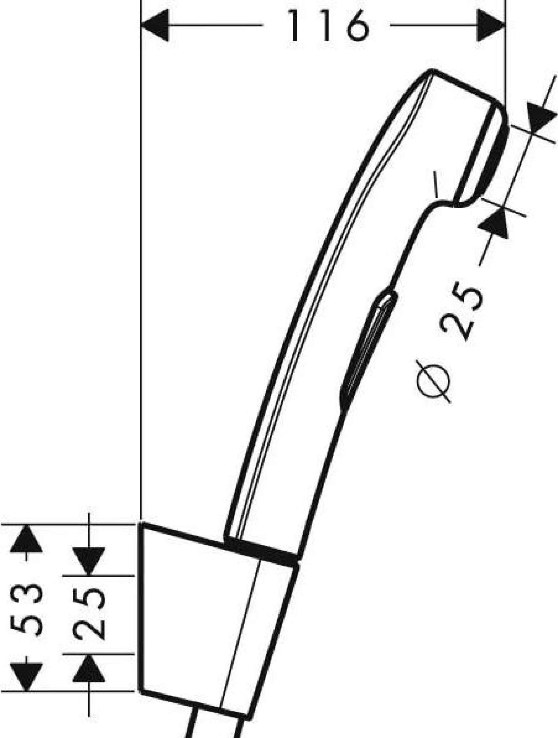 Фото - Гигиенический душ Hansgrohe Team Compact 96907000 - Hansgrohe