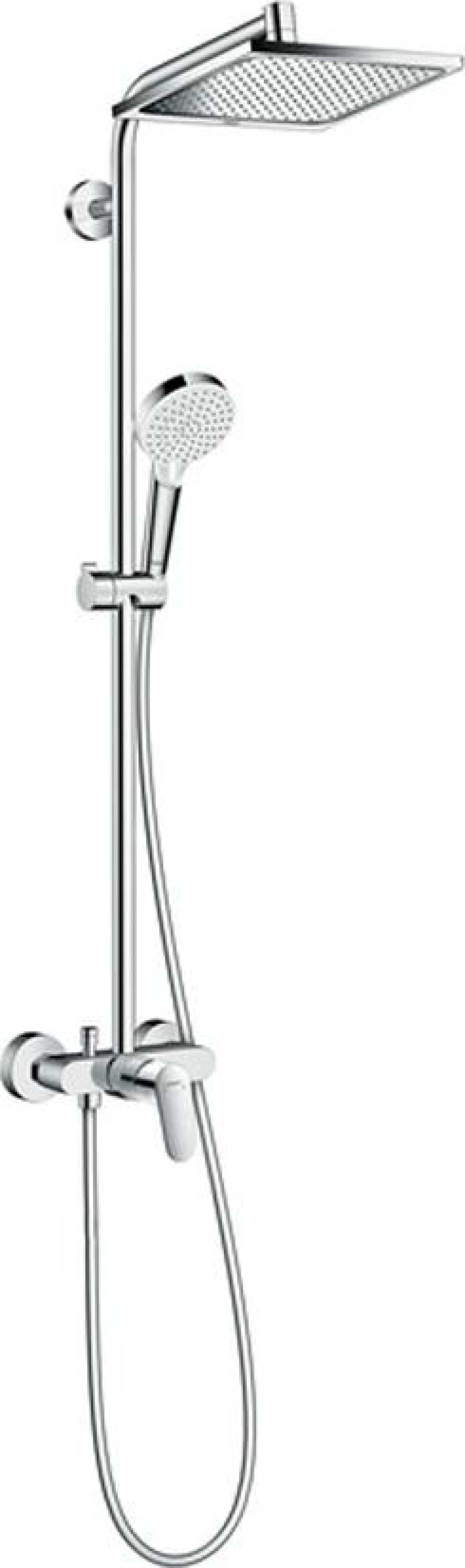 Душевая стойка Hansgrohe Crometta E 240 1jet Showerpipe 27284000