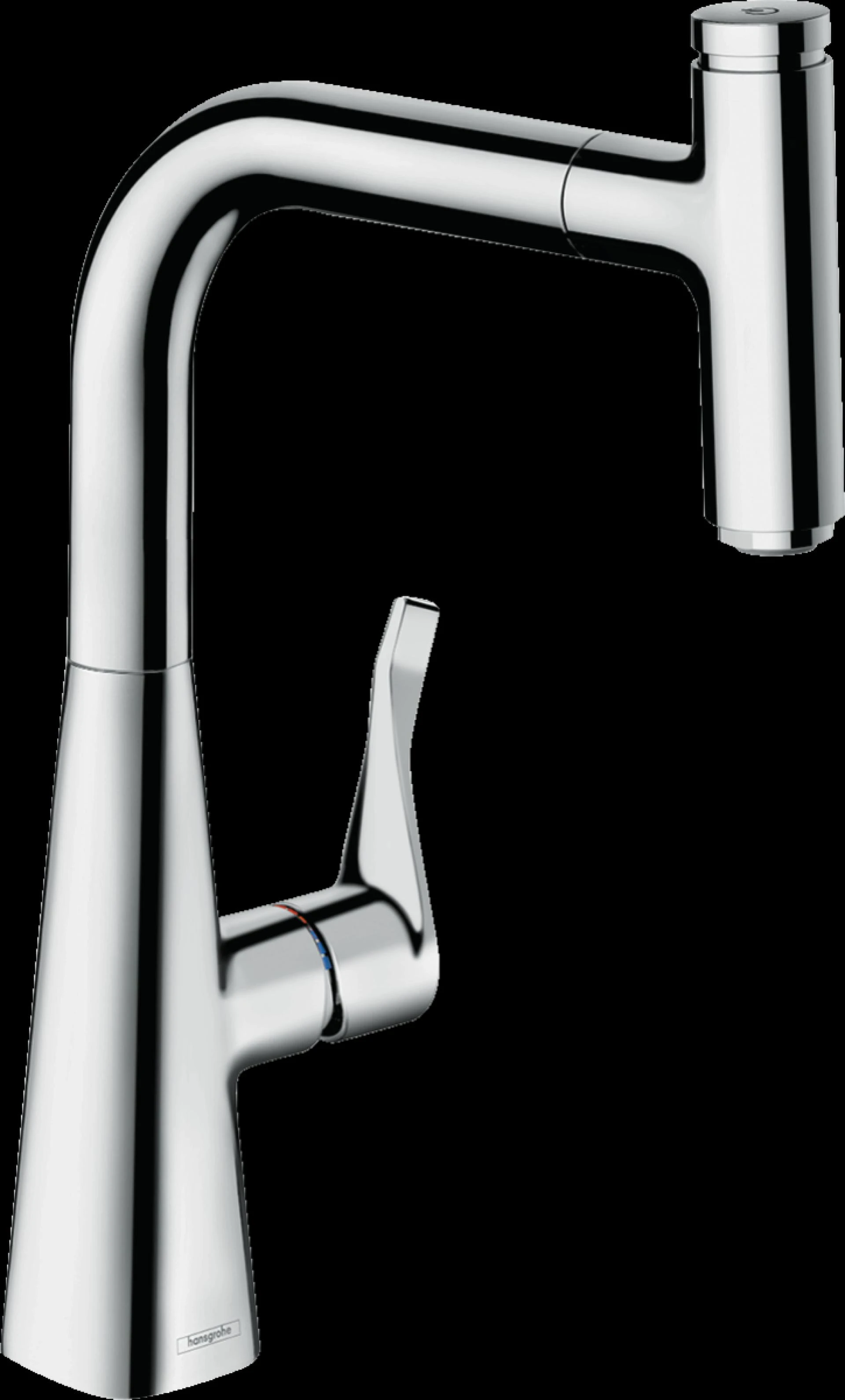 Фото - Смеситель для кухни Hansgrohe Metris Select 14857000, хром - Hansgrohe