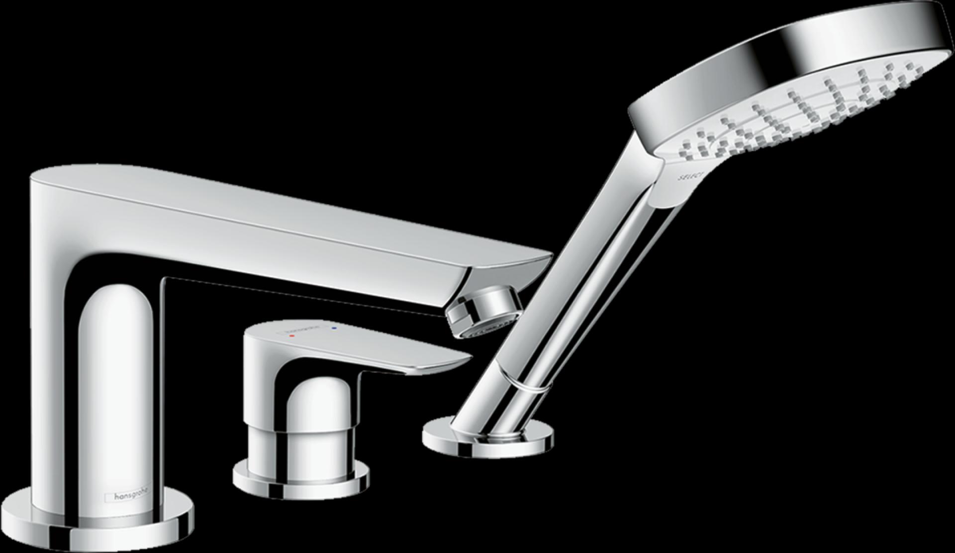 Смеситель на край ванны Hansgrohe Talis E 71730000, хром