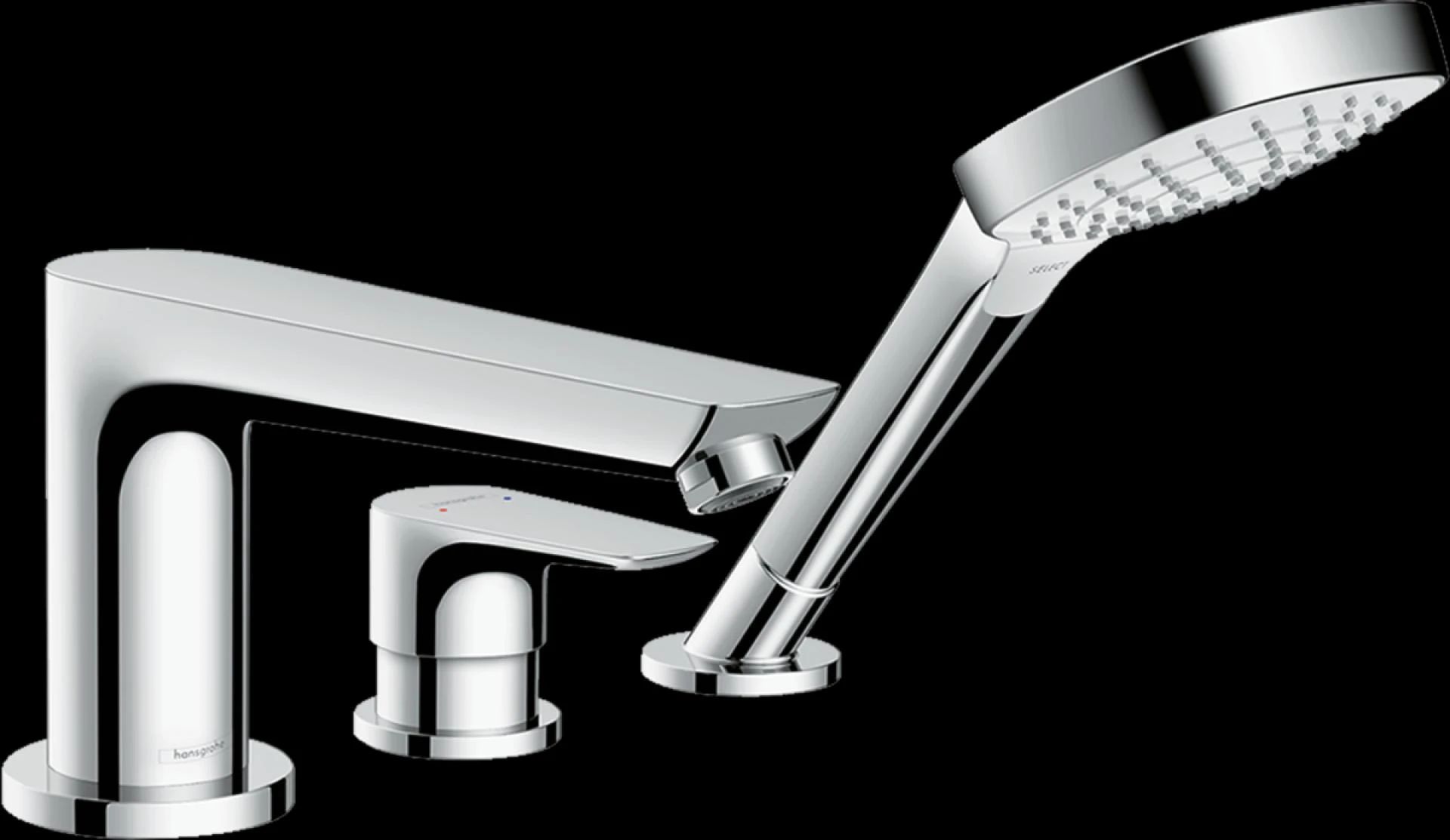 Фото - Смеситель на край ванны Hansgrohe Talis E 71730000, хром - Hansgrohe