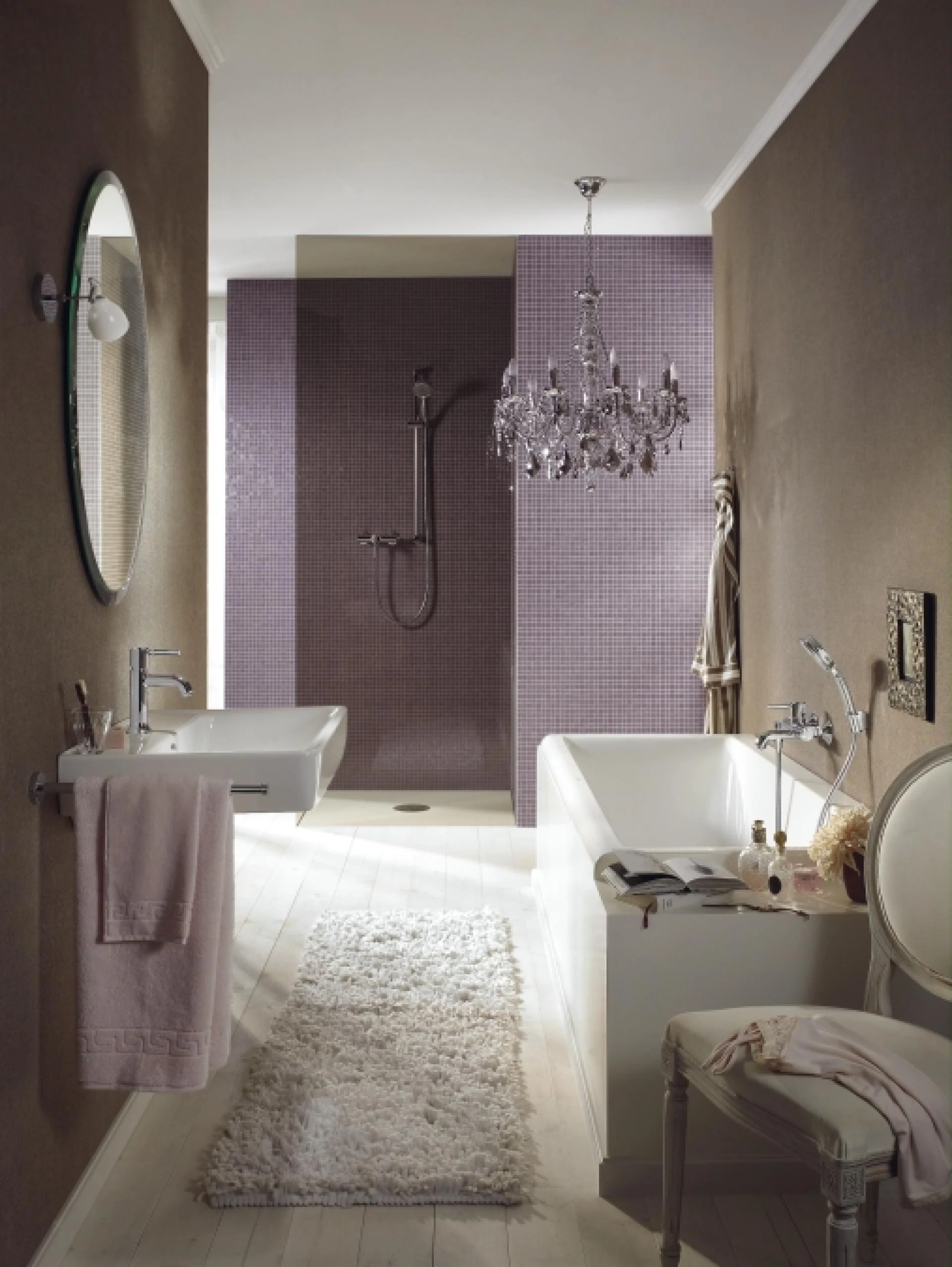 Фото - Смеситель Hansgrohe Talis Classic 14140000 для ванны с душем - Hansgrohe