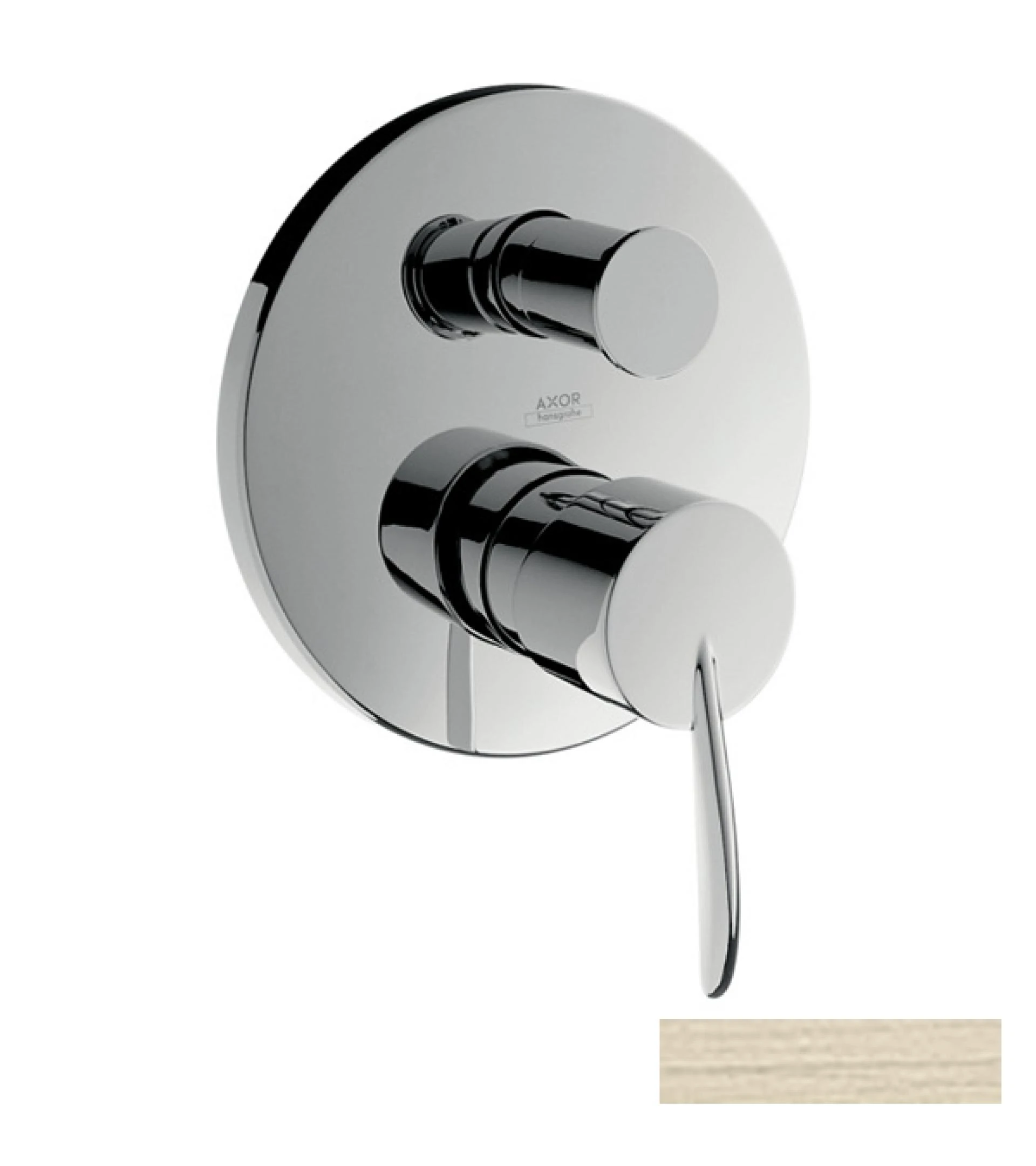 Фото - Смеситель для ванны Axor Starck Classic 10415820, никель - Hansgrohe