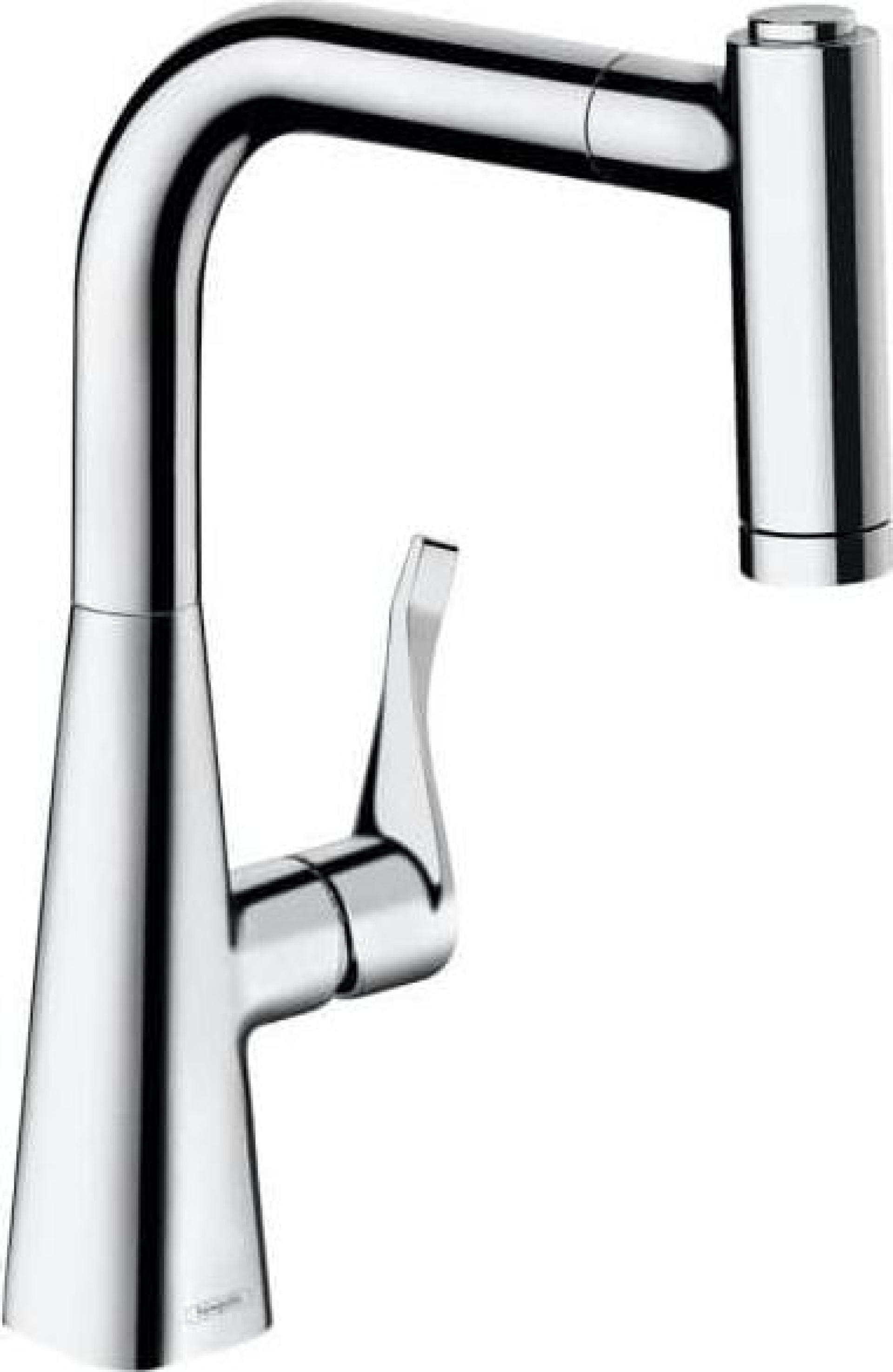 Смеситель для кухни Hansgrohe Metris M71 14834000, хром