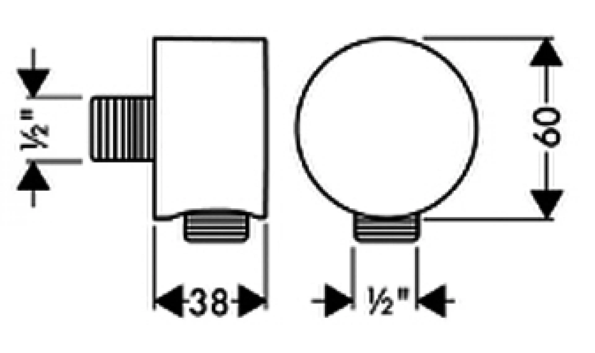 Фото - Шланговое соединение Axor Starck 27451000 - Hansgrohe