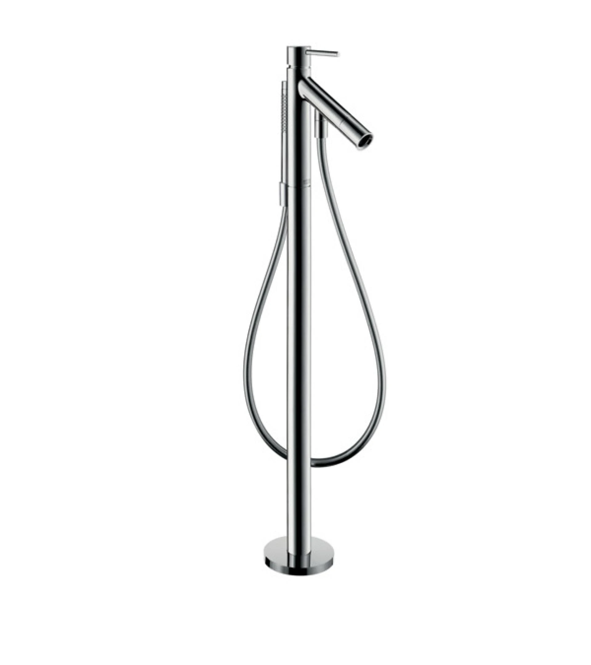 Фото - Напольный смеситель для ванны Axor Starck 10456000, хром - Hansgrohe