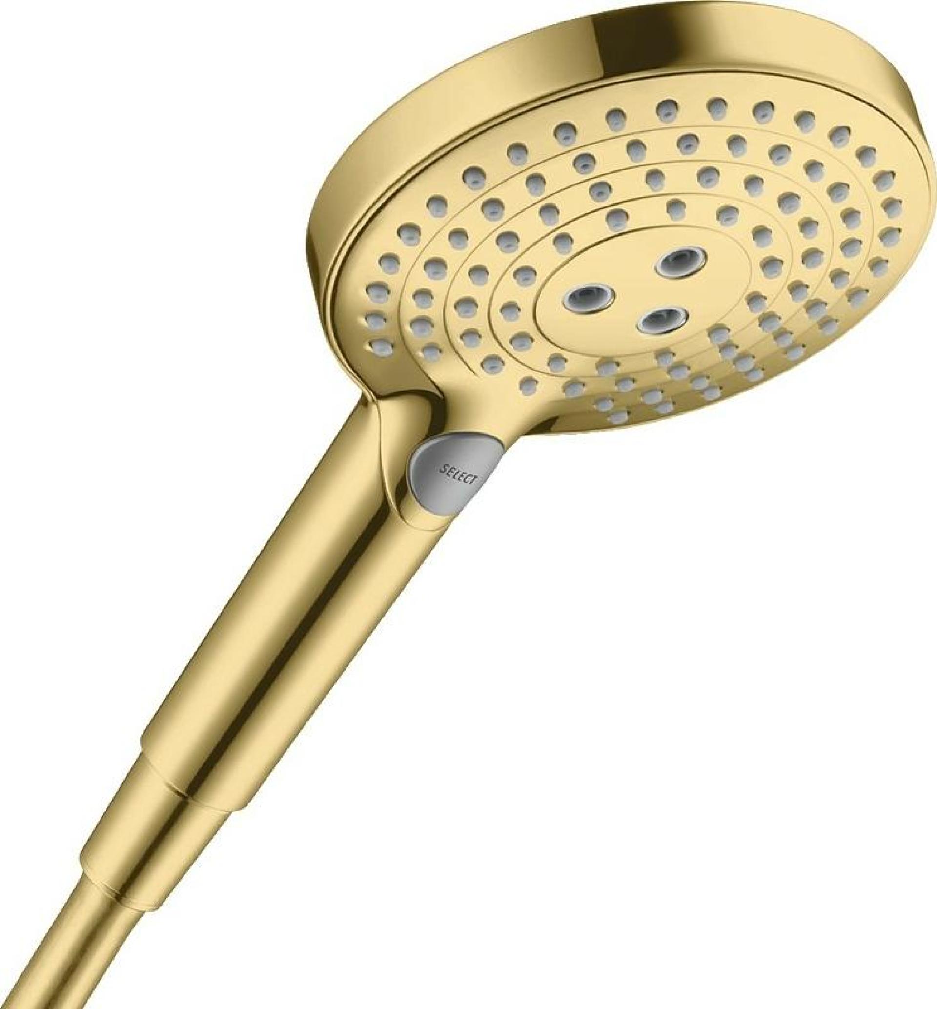 Ручной душ Hansgrohe Raindance Select S 26530990, полированное золото