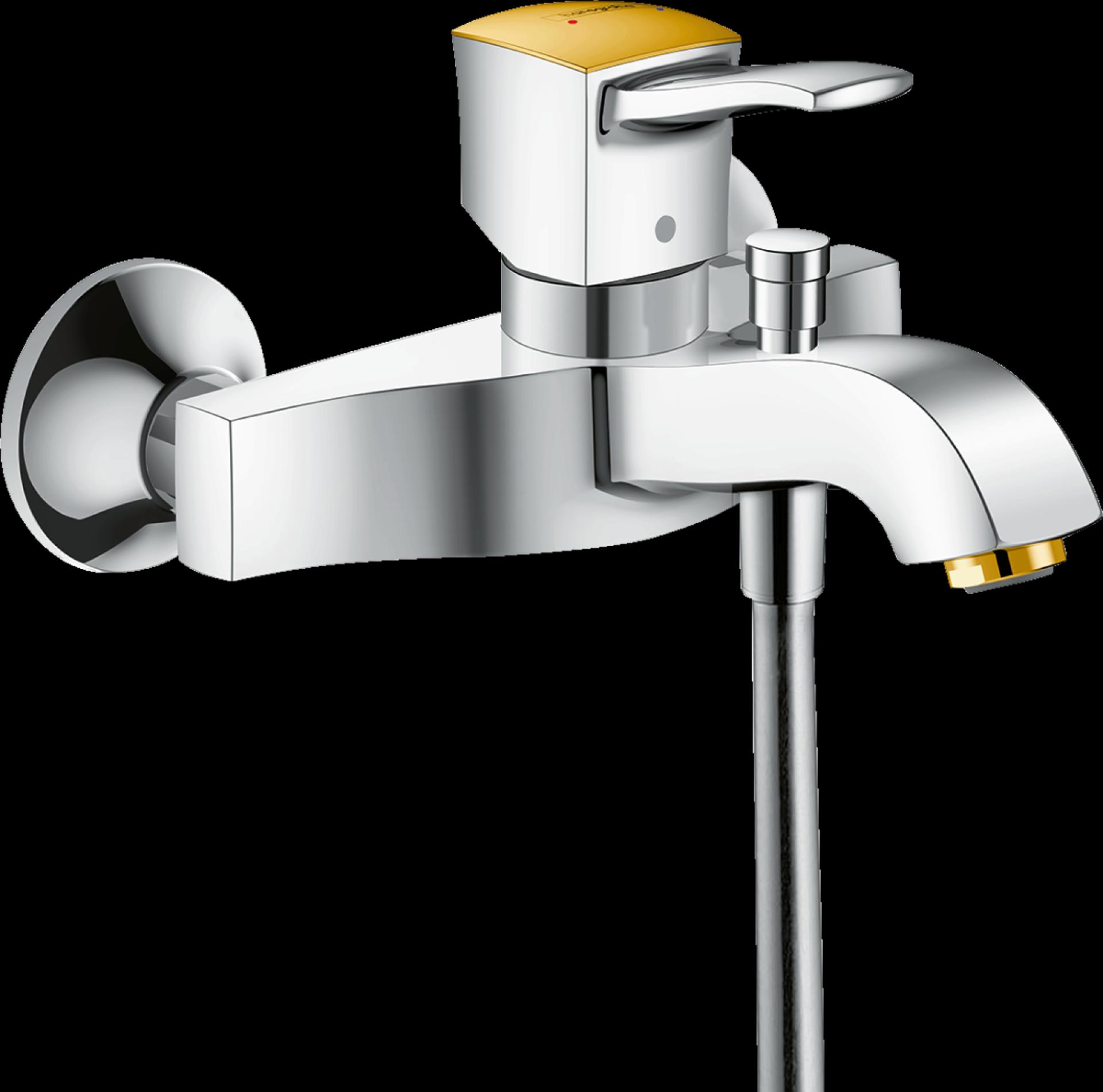 Смеситель для ванны Hansgrohe Metropol Classic 31340090, хром золото