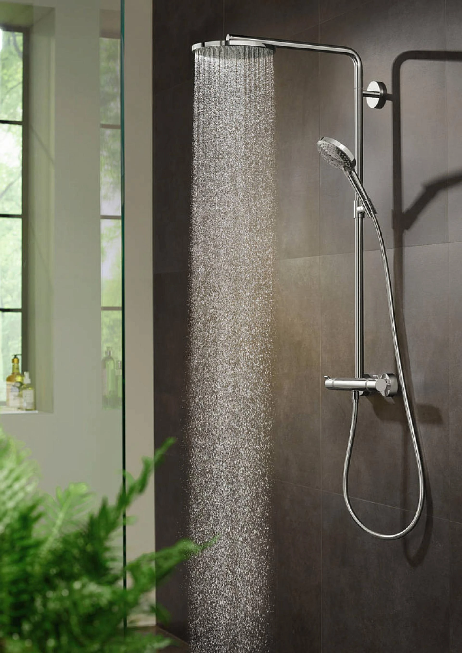 Фото - Душевая система Hansgrohe Raindance Select S 27633000, хром - Hansgrohe