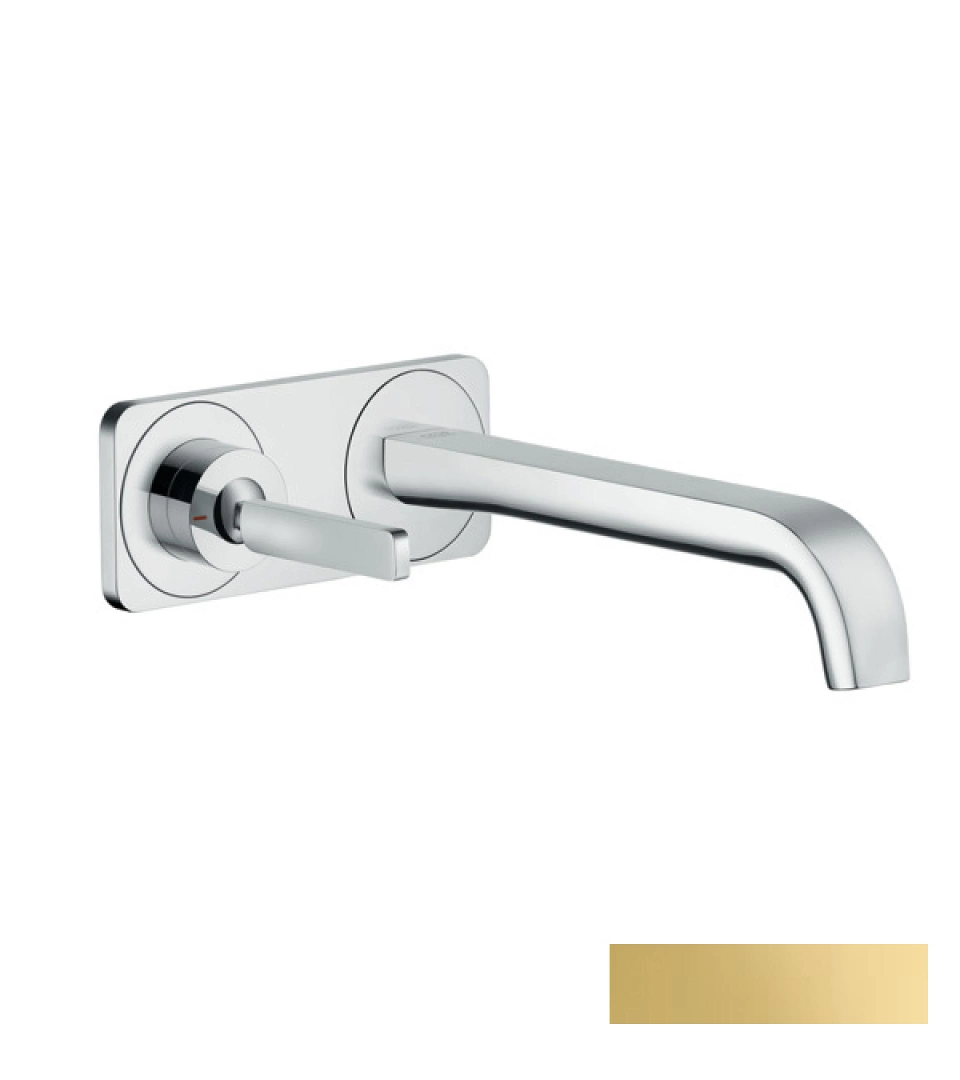 Фото - Смеситель для раковины Axor Citterio E 36114990, золото - Hansgrohe