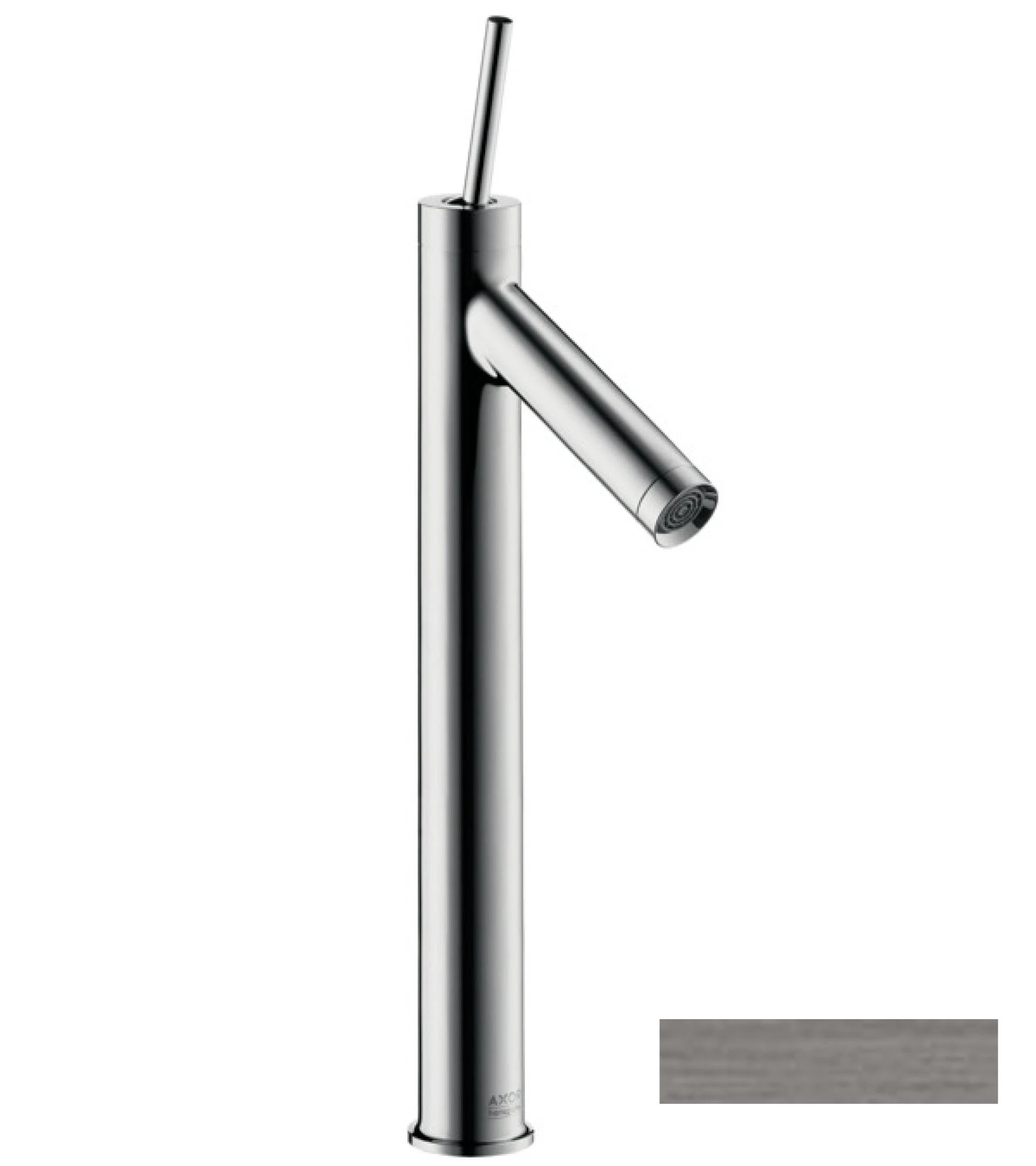 Фото - Смеситель для раковины Axor Starck 10129340, черный хром - Hansgrohe