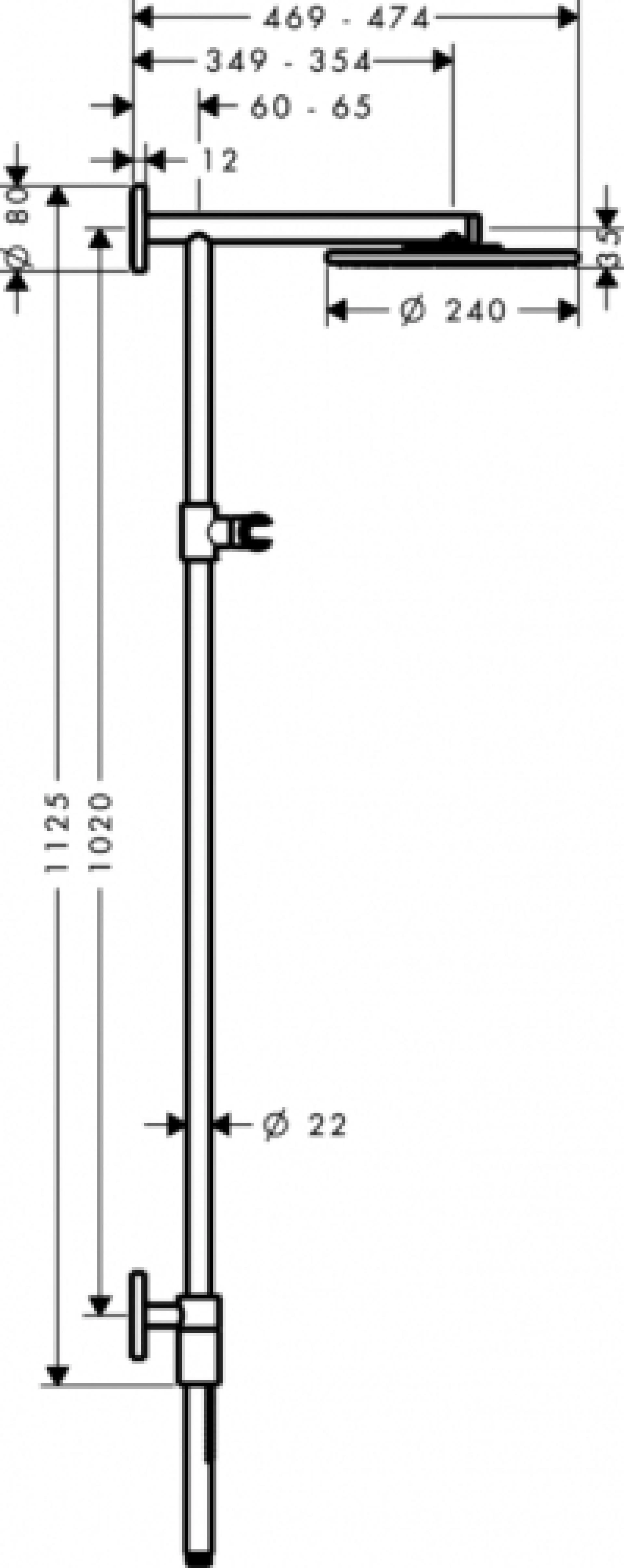 Фото - Душевая стойка Hansgrohe Raindance Connect Showerpipe 27421000 - Hansgrohe