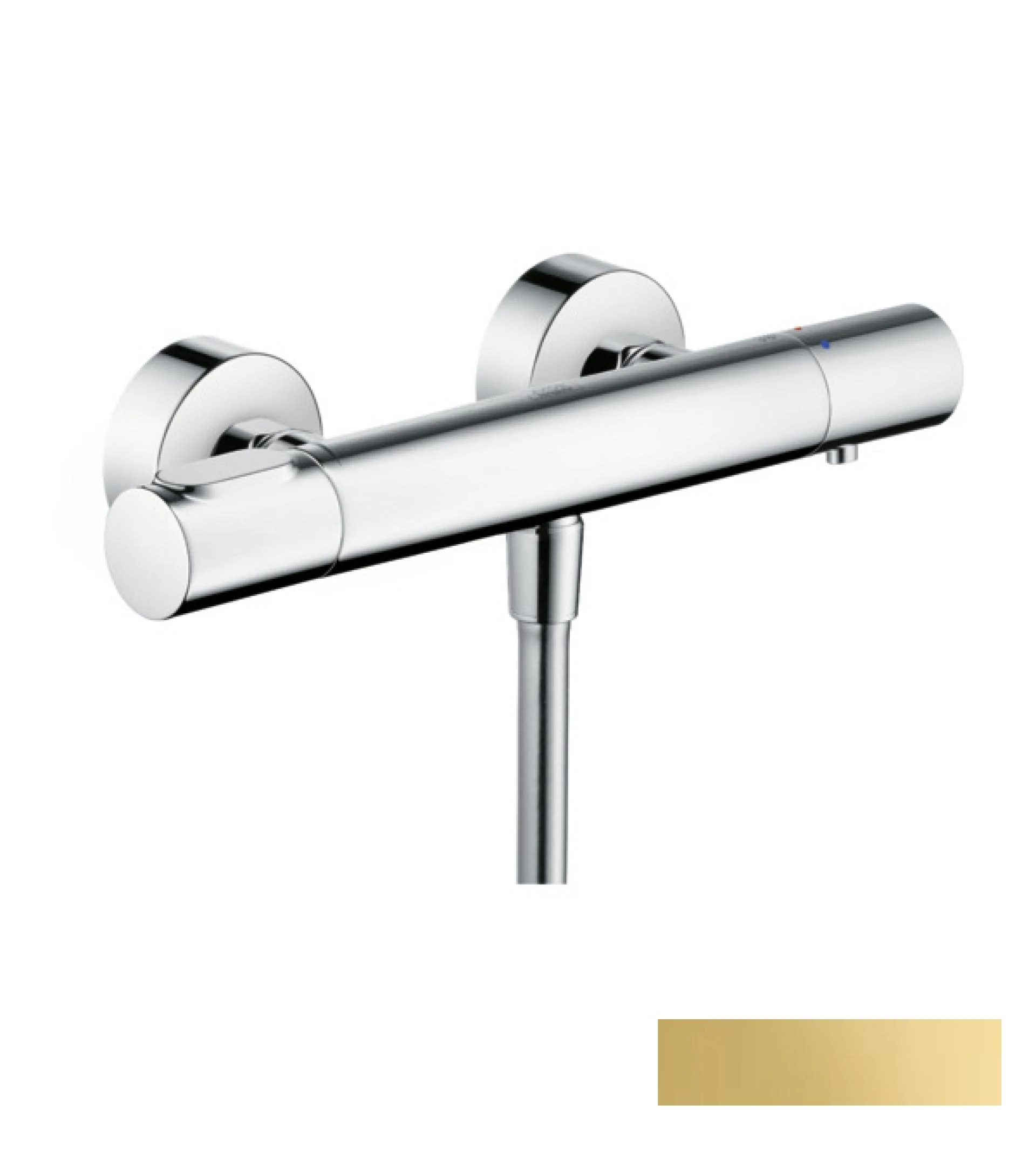 Фото - Термостат для душа Axor Citterio M 34635990, золото - Hansgrohe