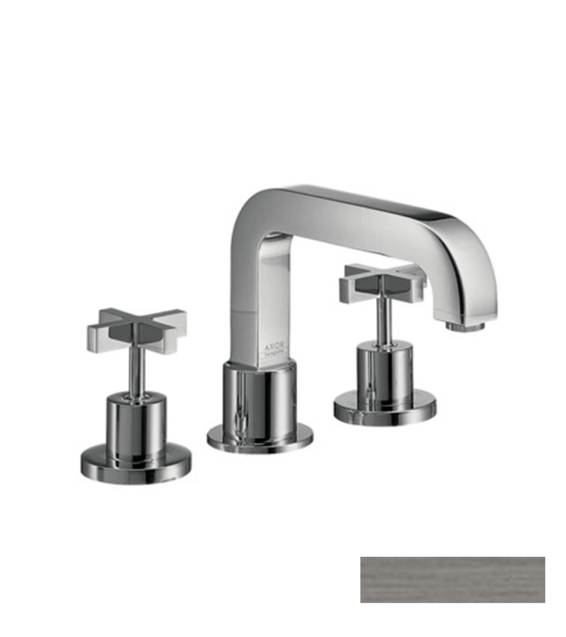 Фото - Смеситель на край ванны Axor Citterio 39436340, черный хром - Hansgrohe