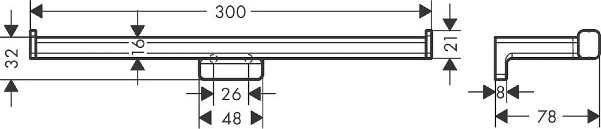 Фото - Держатель туалетной бумаги Hansgrohe AddStoris 41748990, золото - Hansgrohe