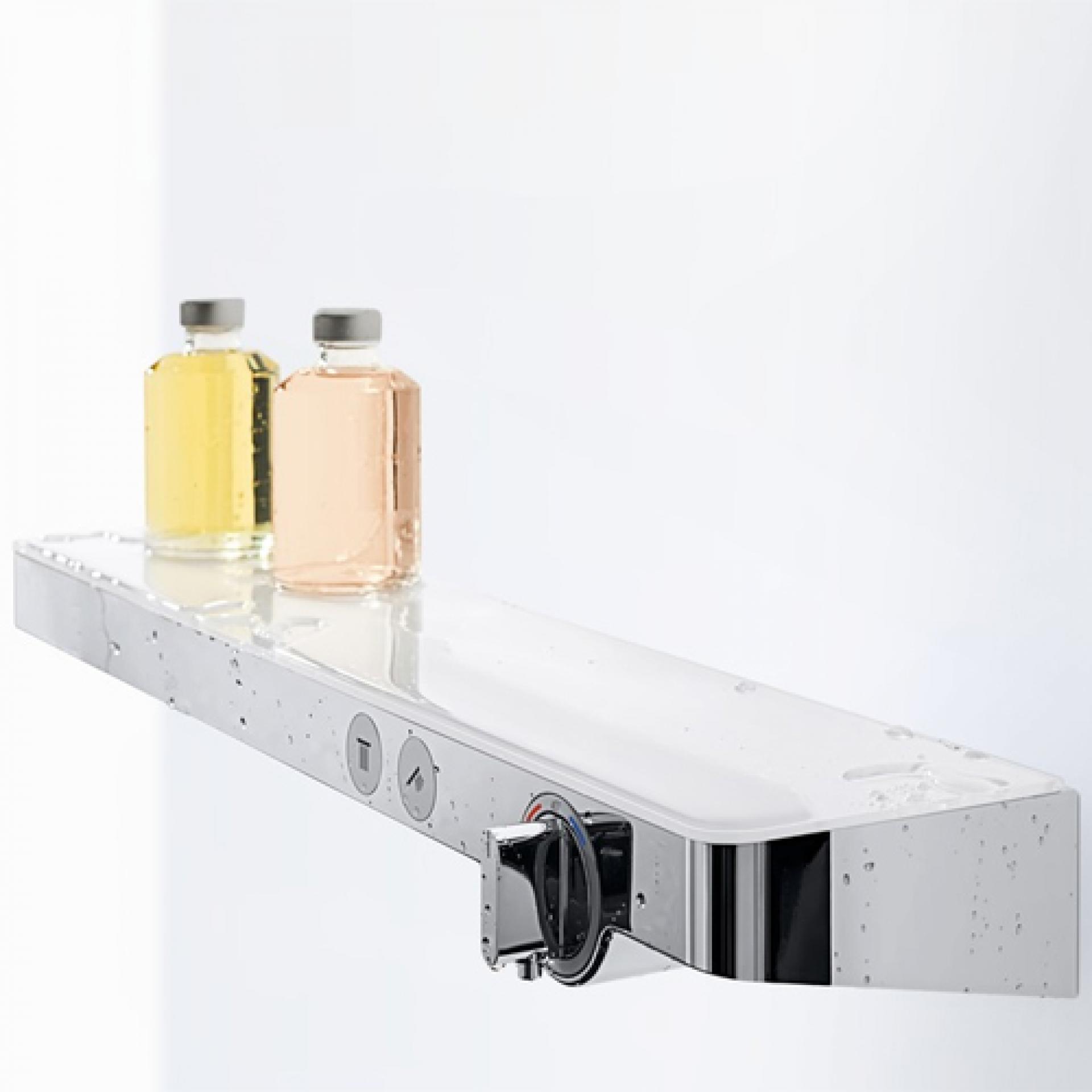 Фото - Термостат для душа хром/белый Hansgrohe ShowerTablet Select 13184400 - Hansgrohe