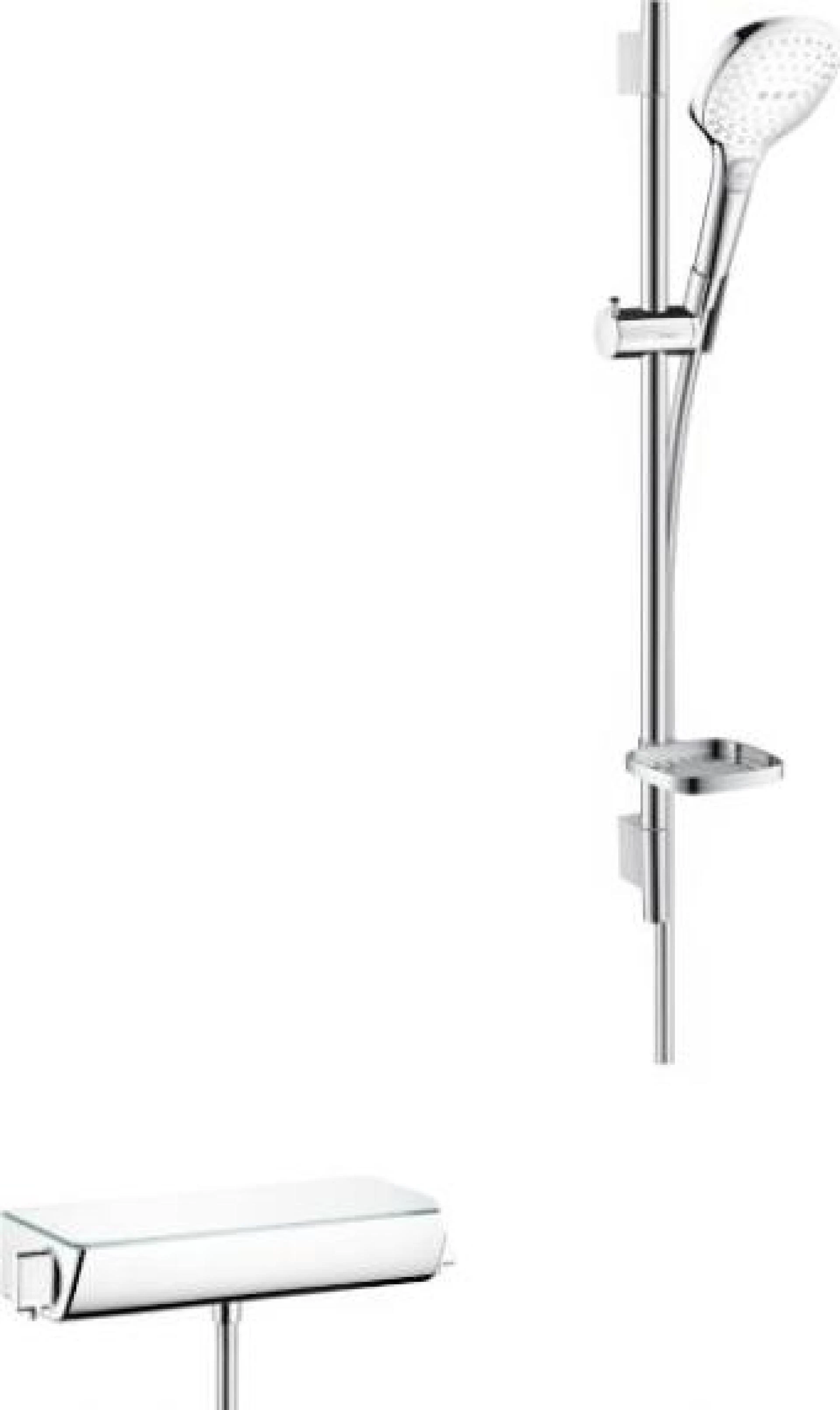 Фото - Душевой комплект Hansgrohe Ecostat/Raindance Select E 120 27038400 - Hansgrohe