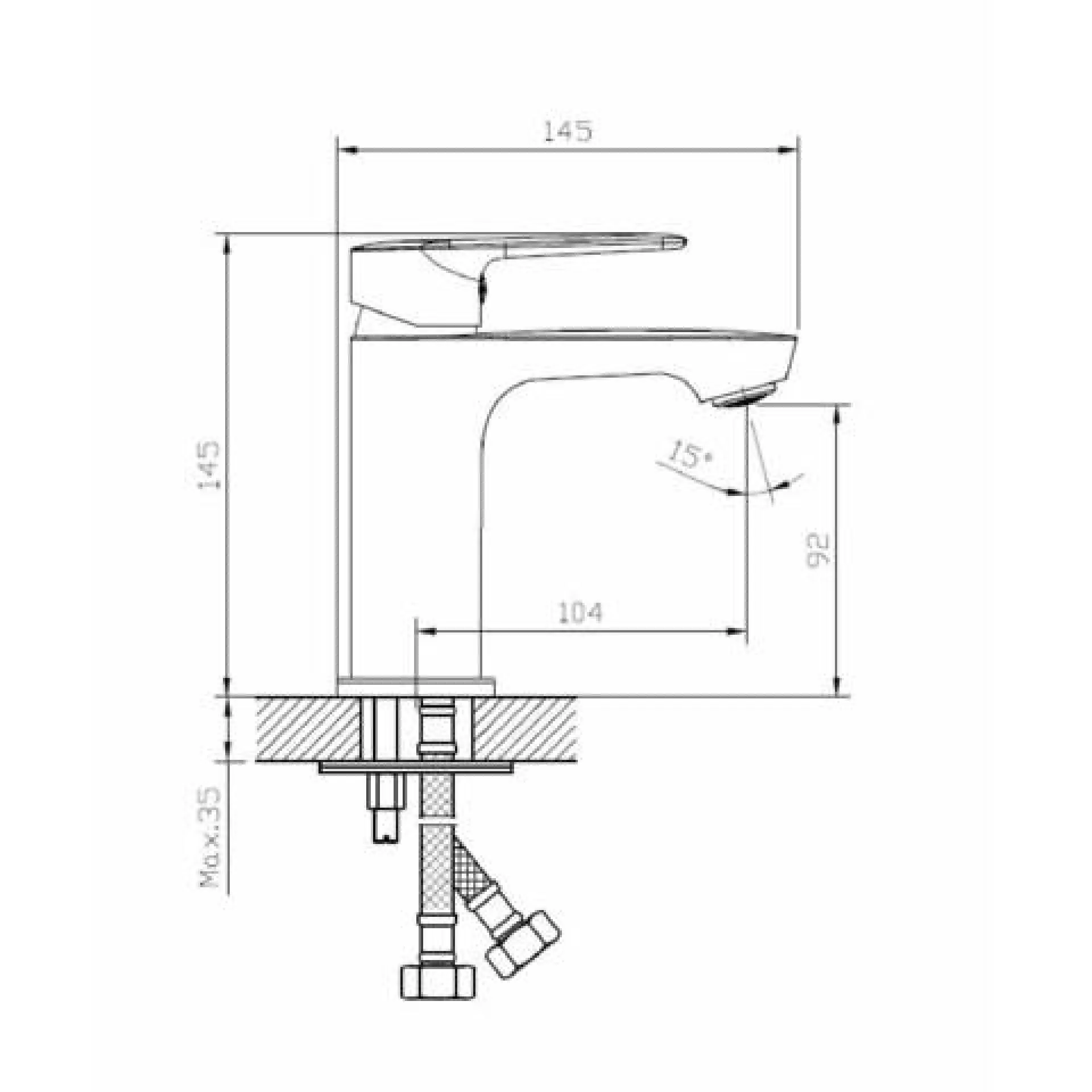 Фото - Смеситель для раковины Orange Sofi 2.0 M46-021cr, хром - Hansgrohe