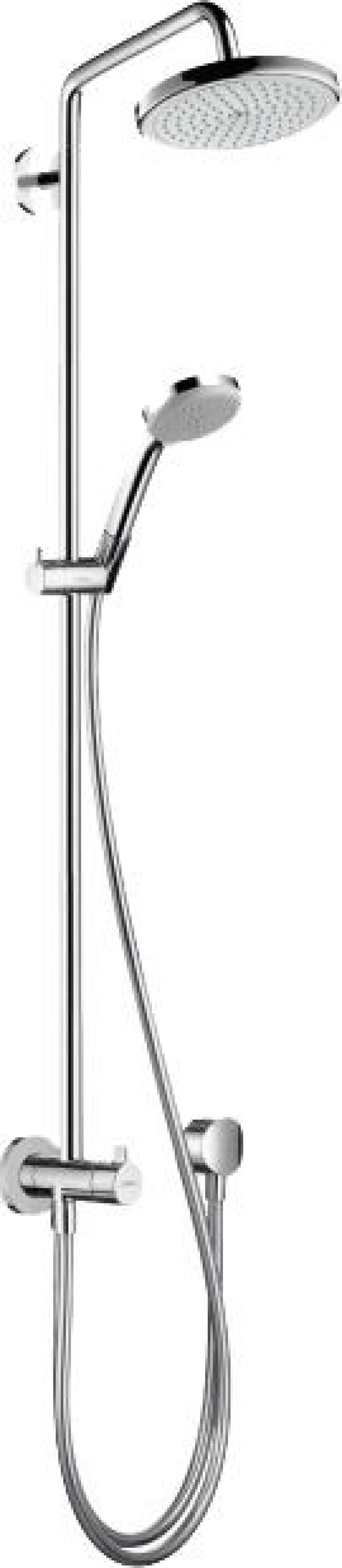 Фото - Душевая стойка Hansgrohe Croma 220 Showerpipe Reno 27224000 - Hansgrohe