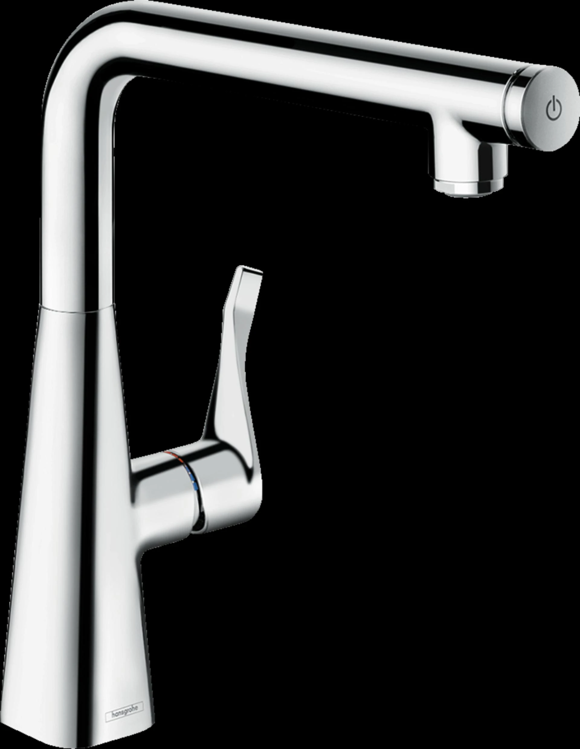 Фото - Смеситель для кухни Hansgrohe Metris Select 14847000, хром - Hansgrohe