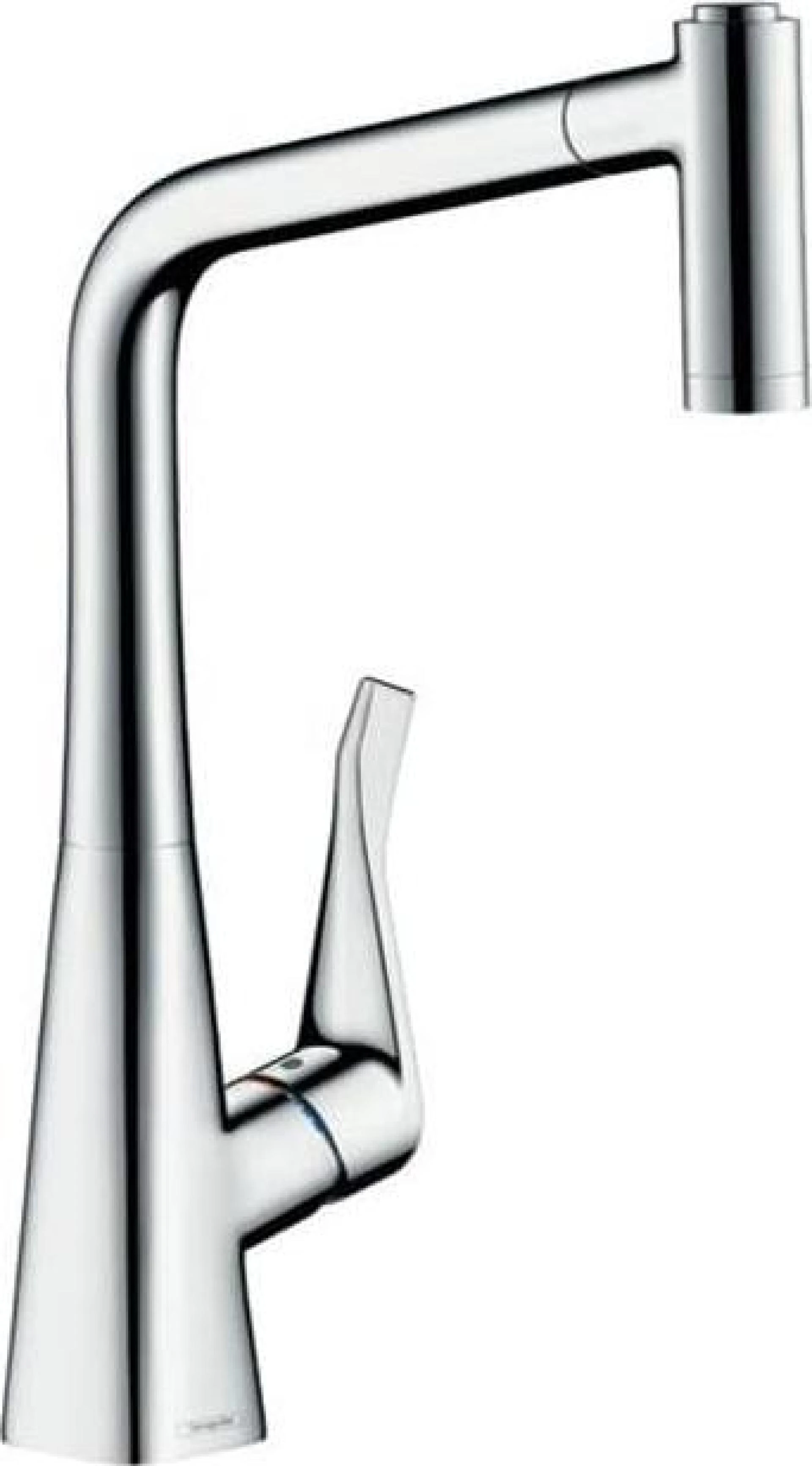 Фото - Смеситель для кухни Hansgrohe Metris 73801000, хром - Hansgrohe