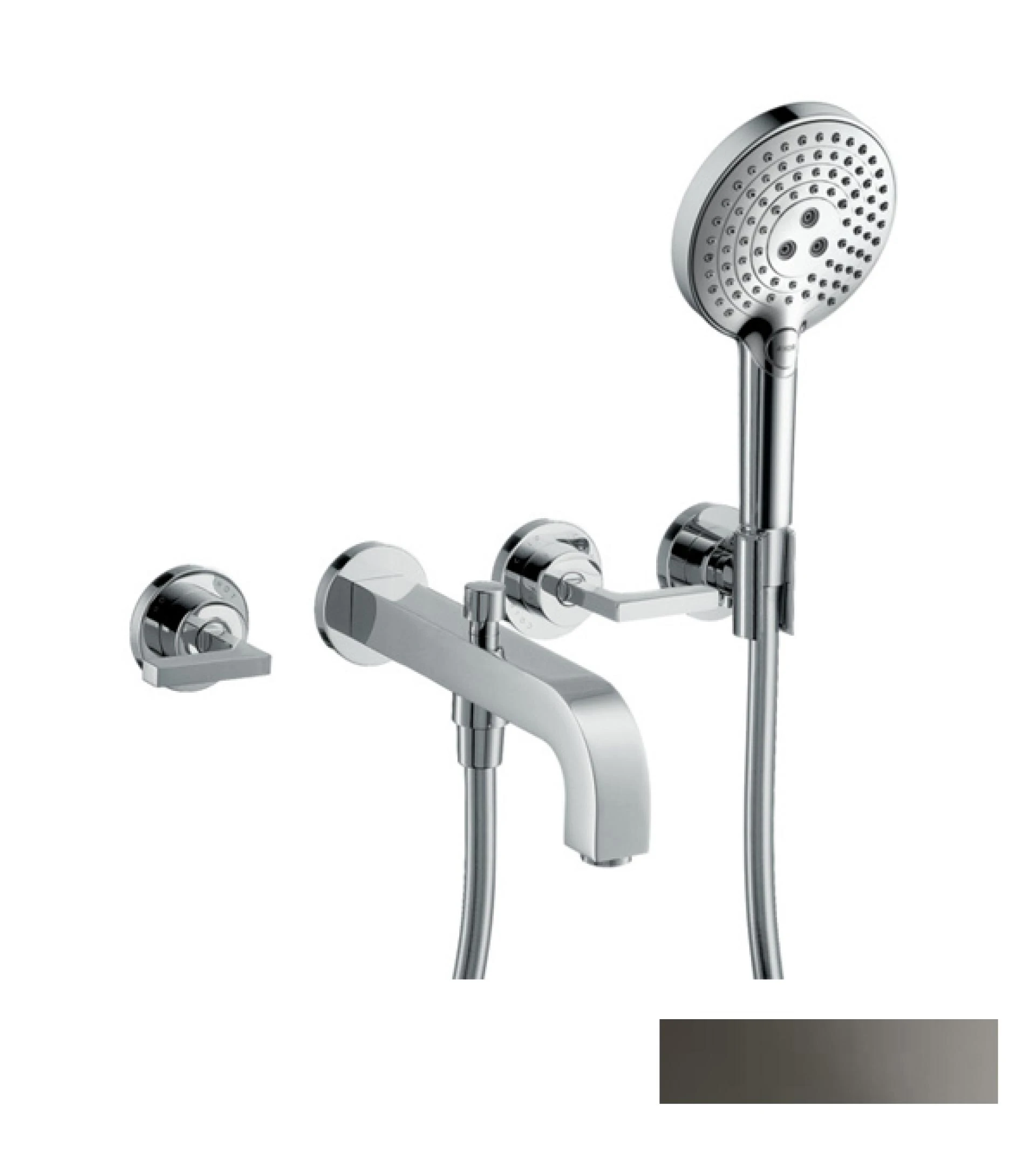 Фото - Смеситель для ванны Axor Citterio 39448330, черный хром - Hansgrohe