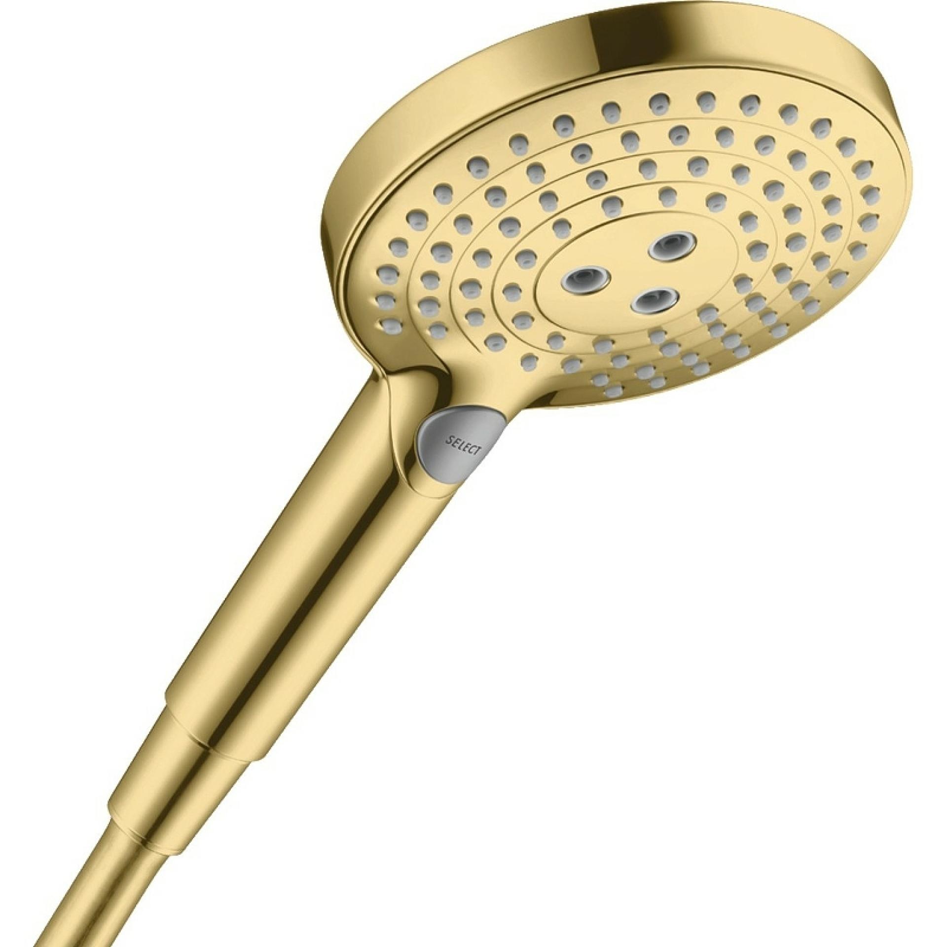 Ручной душ Hansgrohe Raindance Select S 26530990, полированное золото