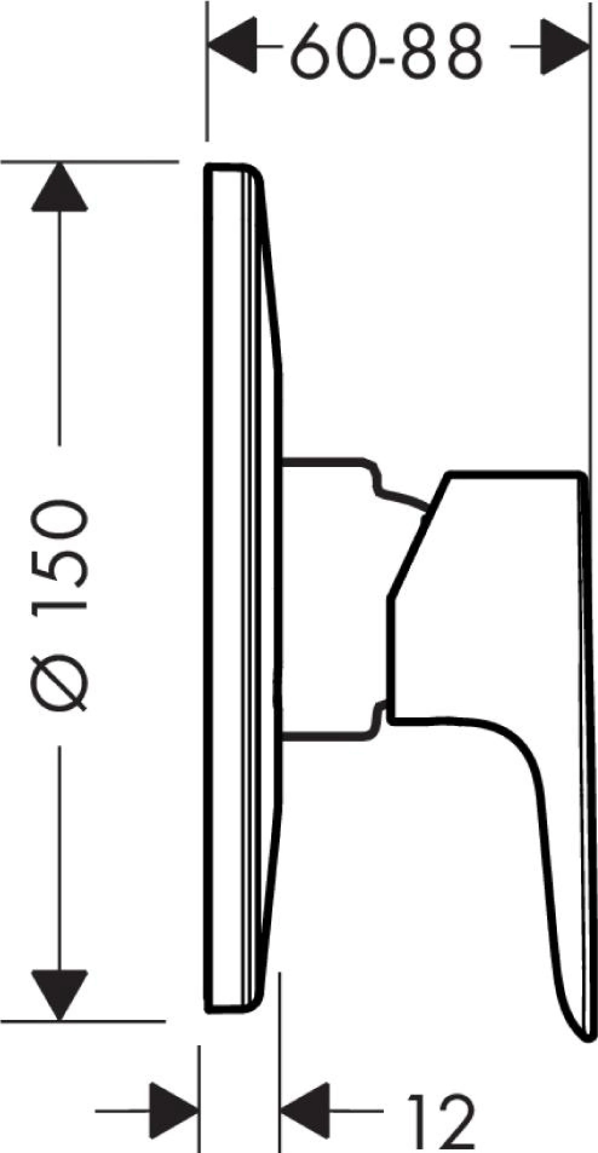 Фото - Смеситель Hansgrohe Talis E 71766000 для душа - Hansgrohe