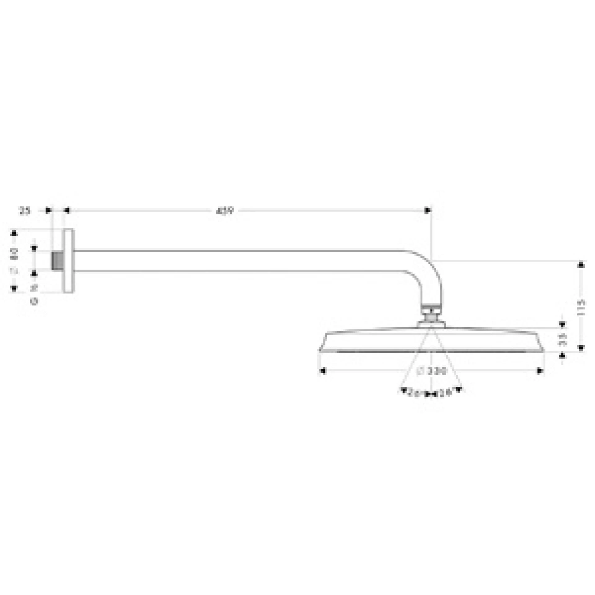 Фото - Тропический душ 300 мм Hansgrohe Raindance Classic 27430000 - Hansgrohe