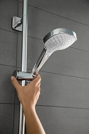 Фото - Душевая лейка Hansgrohe Croma Select E 26811400 хром, белый - Hansgrohe