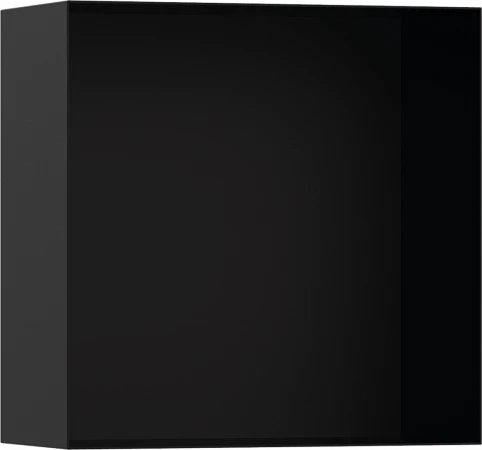 Фото - Встраиваемая в нишу полка Hansgrohe XtraStoris 56079670, матовый чёрный - Hansgrohe