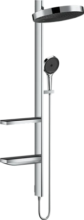 Фото - Душевая стойка Hansgrohe Rainfinity Showerpipe 360 26842000, хром (уцененный товар) - Hansgrohe