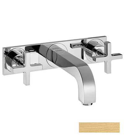 Фото - Смеситель для раковины Axor Citterio 39144250, золото - Hansgrohe