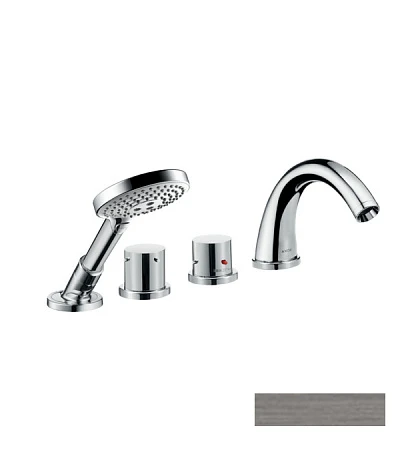 Фото - Термостат на край ванны Axor Starck 10466340, черный хром - Hansgrohe