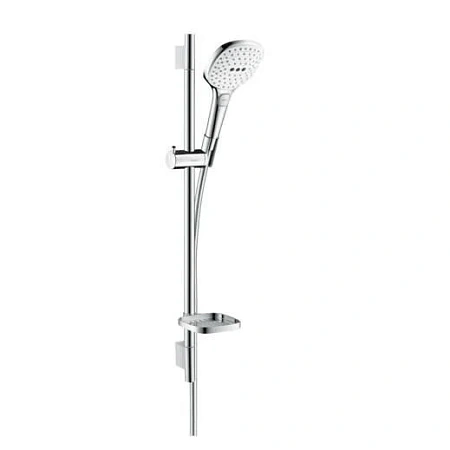 Фото - Душевой гарнитур Hansgrohe Raindance Select E 26622400 хром, белый - Hansgrohe