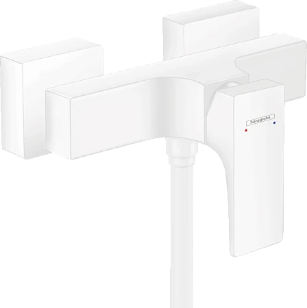 Фото - Смеситель для душа Hansgrohe Metropol 32560700, белый - Hansgrohe