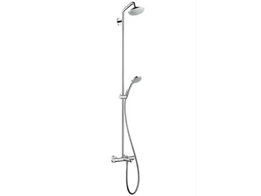 Фото - Душевая система Hansgrohe Croma 100 Showerpipe 27143000 - Hansgrohe