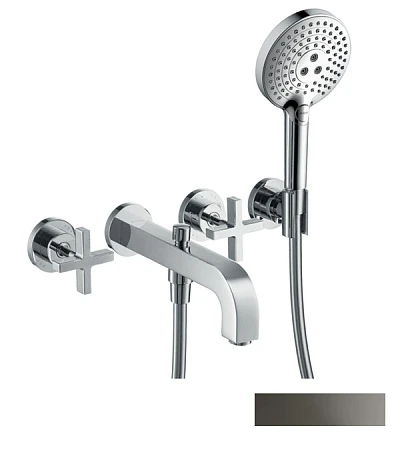 Фото - Смеситель для ванны Axor Citterio 39447330, черный хром - Hansgrohe