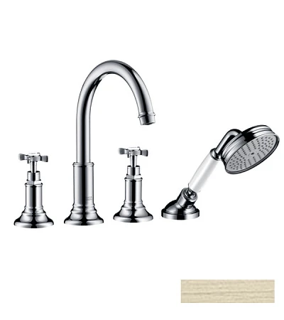 Фото - Смеситель на край ванны Axor Montreux 16546820, никель - Hansgrohe