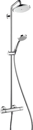 Фото - Душевая стойка Hansgrohe Croma 220 Showerpipe 27188000 EcoSmart - Hansgrohe