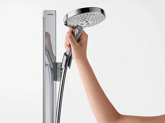 Фото - Душевой гарнитур Hansgrohe Raindance Select S 27646400 хром, белый - Hansgrohe