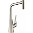 Смеситель для кухни Hansgrohe Metris 14780800 сталь