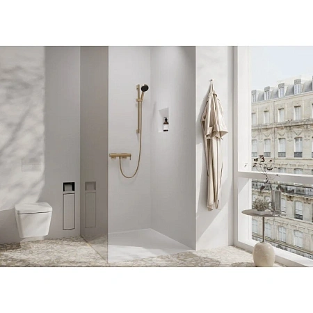 Фото - Смеситель для душа Hansgrohe Tecturis E 73620140 бронза - Hansgrohe