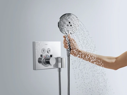 Фото - Термостат Hansgrohe Logis 15765000 для ванны с душем - Hansgrohe