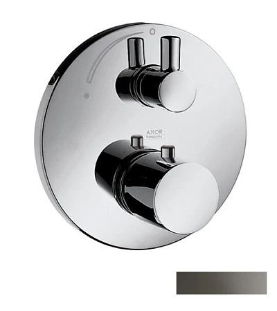 Фото - Термостат для душа Axor Uno 38700330, черный хром - Hansgrohe