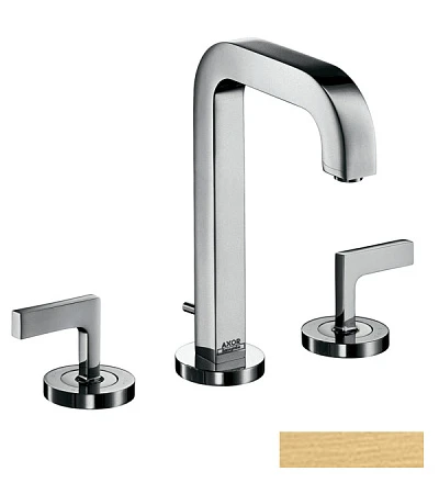 Фото - Смеситель для раковины Axor Citterio 39135250, золото - Hansgrohe