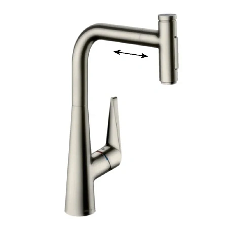 Фото - Смеситель для кухни Hansgrohe Select 72823800 серый - Hansgrohe